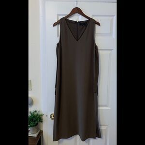Theory Dark Green Dress